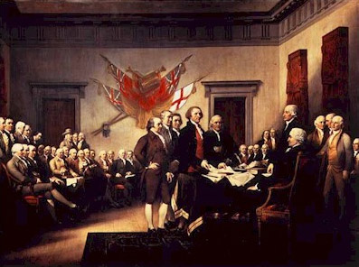 Declaration of Independence bla blah blah