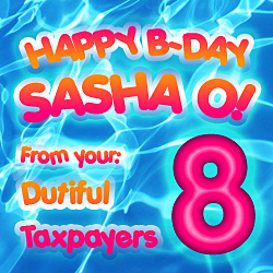 Sasha Obama Birthday blah blah blah